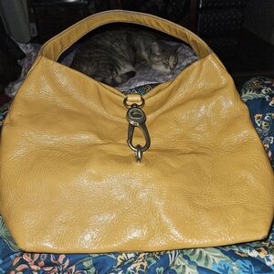 Dooney & Bourke Pebble Grain Logo Lock Bag